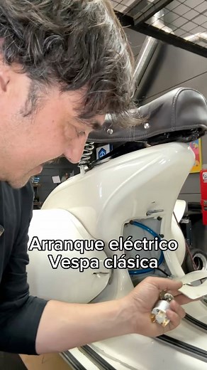 Arranque eléctrico en Vespa clásica. Primeros pasos y esquema de funcionamiento. | Arzente Motori