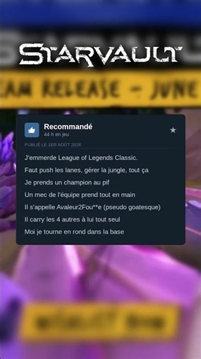 THE BEST STEAM REVIEWS: Starvault!