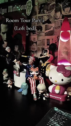 Room Tour Part 2: Loft Bed and Manga Decor