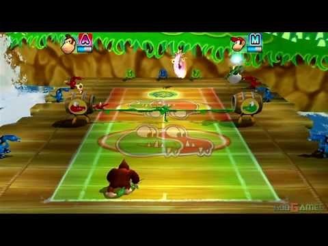 Mario Power Tennis - Gameplay Wii (Original Wii)