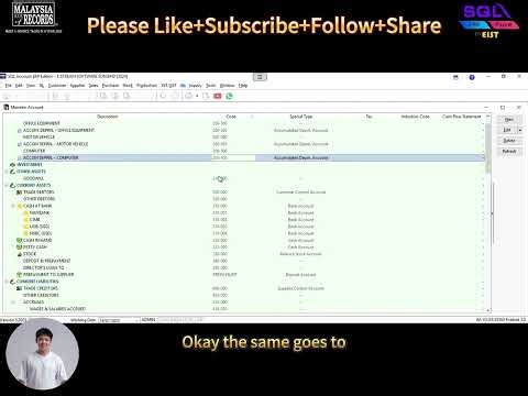 💼 Maintain Account Function in SQL | Create Account Codes 💻 | SQL Software Series Ep.1
