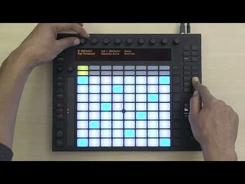 Ableton Push 1 Tutorial Part 6: Pad Sensitivity