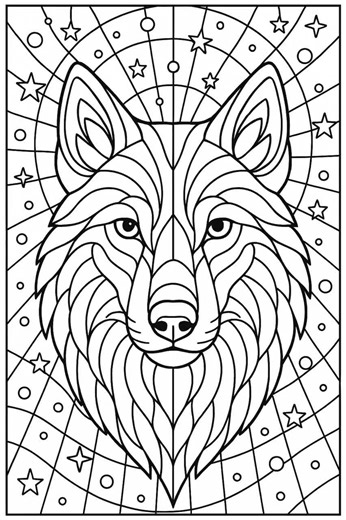 20 Stained Glass Animals Coloring Pages – Printable PDF for Kids & Adults – Instant Download - Etsy