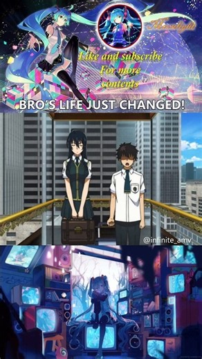 BRO'S LIFE JUST CHANGED! 😅 || #anime #animeedit