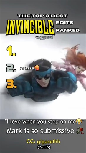 The BEST Invincible edits ranked!