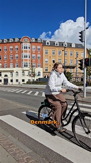 In Denmark, cycling isn't just a means of transportation: it's a way of life. More than half of the population cycles every day, even in rain or snow. With safe bike lanes, dedicated parking, and dedicated traffic lights, the country fosters a sustainable, healthy, and efficient culture. #discoveringdenmark #denmark #cyclingculture #Europe #reelsviral | Discovering Denmark