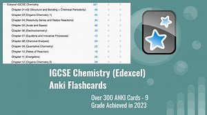 IGCSE Chemistry (edexcel) Anki Flashcards - Made by a Grade 9 Student - Etsy