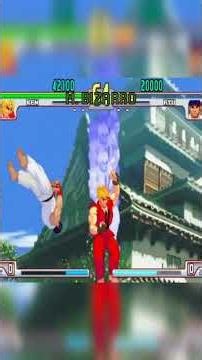 Ryu VS Ken EPIC FIGHT #ryu #ken #streetfighter3rdstrike #capcom
