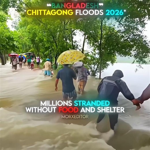 Chittagong Flood Crisis: Millions Stranded! 💔 | Kamin By Emin, Jony (Slowed Version)