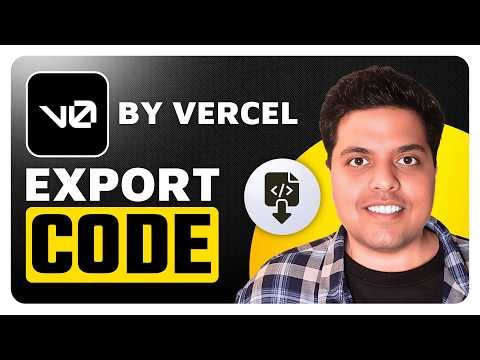 How To Download Code From v0 By Vercel - Step By Step