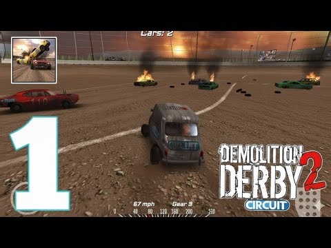 Demolition Derby 2 Gameplay Walkthrough Part 01 (Android, iOS)