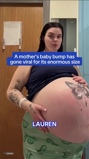 Enormous Baby Bump: A 22-Year-Old Mother's Journey