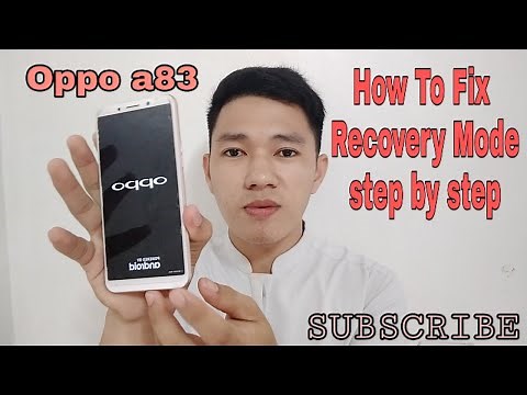 How To Fix Oppo a83 Recovery Mode New Update 2021. Step by Step