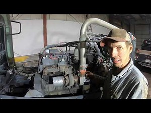 Caterpillar 3116 head gasket removal