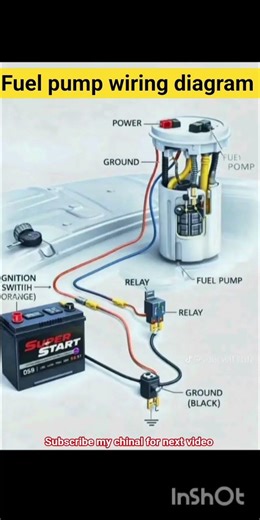 Fuel pump wiring diagram