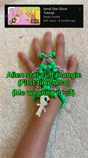 What I made as a beginner kandi kid! #kandi #kandikid #tutorials