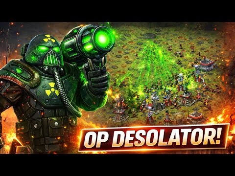 Red Alert 2 | Pretty OP Desolator | (7 vs 1 - Smart AI Mod)