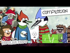 Merry Chillmas, Bro!🎄| Regular Show Xmas ❄️ and NYE 🎆 Compilation | Cartoon Network