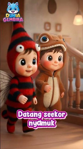 Cicak Cicak di Dinding | Kartun 3D Lucu | Lagu Balita Indonesia