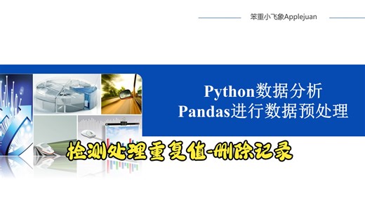 Python数据分析-Pandas数据预处理04-检测与处理重复值-删除记录