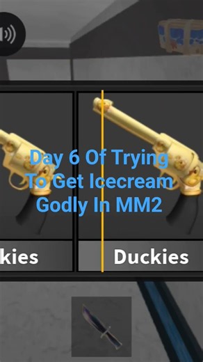 Day 6 Of Trying To Get Icecream Godly In MM2