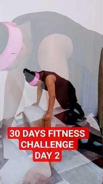 30 Days Fitness Challenge: Day 2 #homeexercise #30dayschallenge #30dayschallengeworkoutathome
