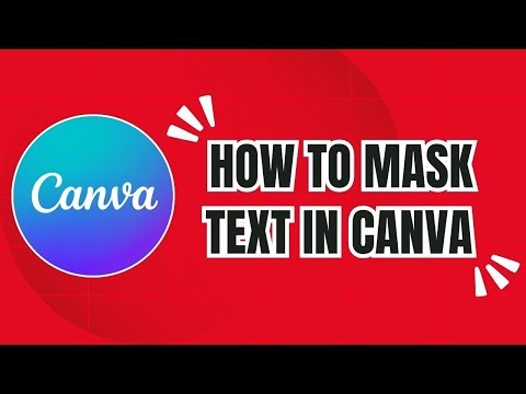 How to Mask Text in Canva (Easy Clipping Effect Tutorial!)