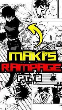 Maki’s rampage of the zenin clan pt.2 #jujutsukaisen #jjk #maki #toji #shorts