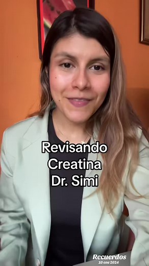 Análisis de la Creatina del Doctor Simi