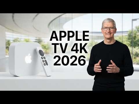 Apple's "Secret" 2026 Plan: New Apple TV 4K is Basically a PS5 Mini.