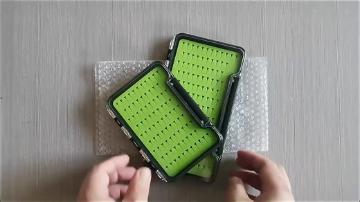 Hot Sale Fishing Fly Jig Tackle Storage Hook Lure Flies Bait Waterproof Fly Fishing Box