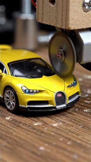 Can a Tiny DeWalt Grinder Cut a Tesla in Half?