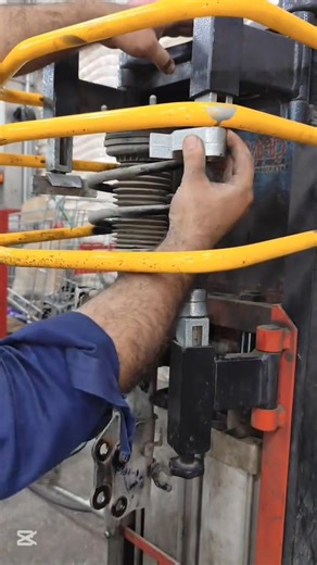 Front shock absorber replacement #auto #mechanic #automotive #repair | How To Repair