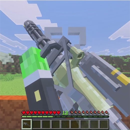 The best Gun Mod in Minecraft Bedrock