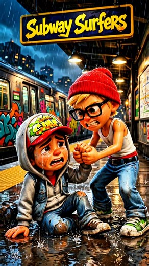 Jake Crying After Fight With Tricky 😭💔 | Subway Surfers Story Will Make You Cry #shorts