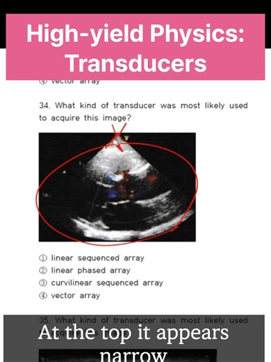 High-Yield Physics Series: Transducers (8) Most people fail ARDMS because they study the wrong material. This High-Yield course shows you what actually matters on the exam. Study less. Score higher. #sonocollege #spi #ultradound #ardms