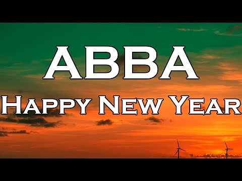 ABBA - Happy New Year (Lyrics)
