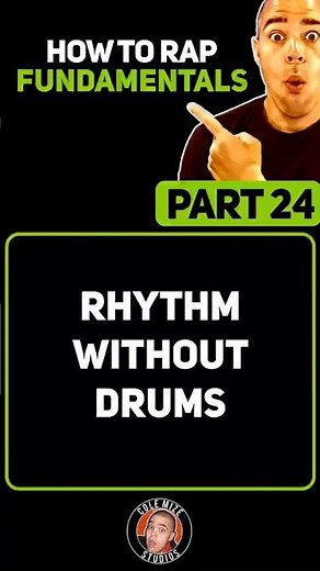 How To Rap Basics PART 24: Rhythm Without Drums #howtorap #rhythm #rapflow #rappers