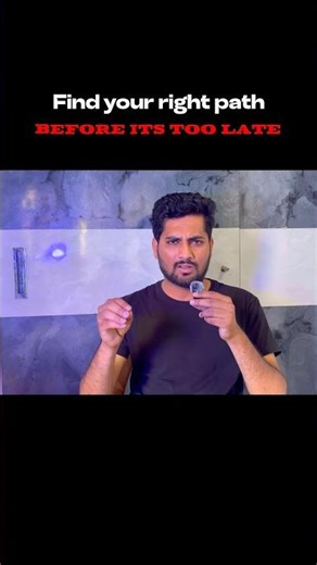 Bro find you right path (thovva) before its too late🎯🚶🏻‍♂️