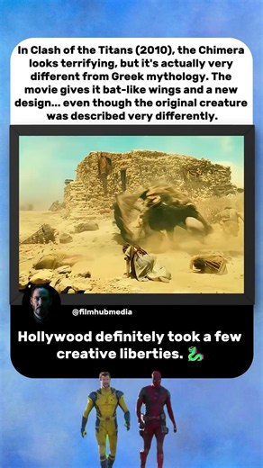 Clash of the Titans (2010) This Chimera Isn't Myth Accurate 🐉