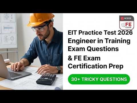 EIT Practice Test 2026 Engineer in Training Exam Questions and FE Exam Certification Prep