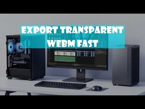 Create Transparent WebM Videos in Blender VSE: A Beginner Guide