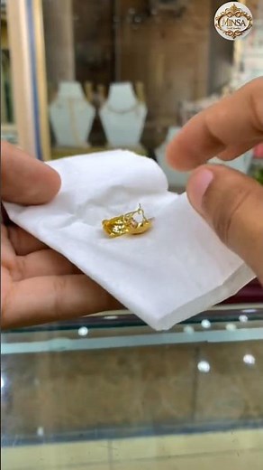 lightweight ✨ Latest Pure Gold Earrings Design 2026 | Elegant 22K Gold Hoop Earrings for Women |