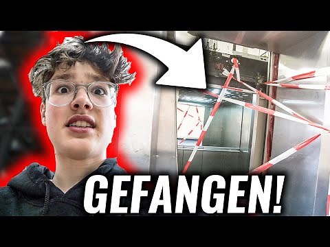 Im FAHRSTUHL STECKENGEBLIEBEN! **ultra lang**