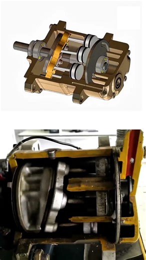 How a Swash Plate Pump Works || Hydraulic System Explained || Swash Plate Pump Explained #cad #3d