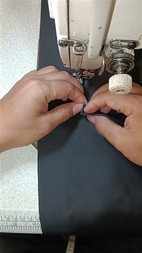 An easy way to attach a patch pocket to a shirt. #shortvideo #nature #viral #sewingtips #trick