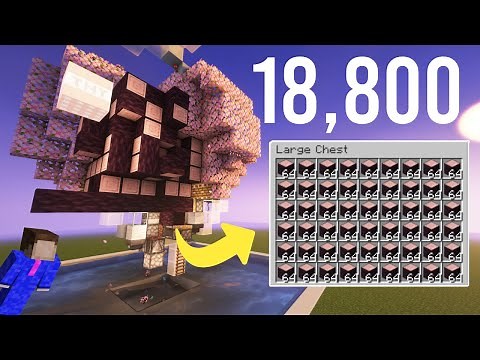 Minecraft EASY Cherry Tree Farm Tutorial 1.20+