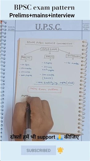 📢 BPSC EXAM PATTERN 2026। BPSC MAINS PATTERN 📚✅#bpsc #civilservices #shorts #viral #trending 🔥#upsc