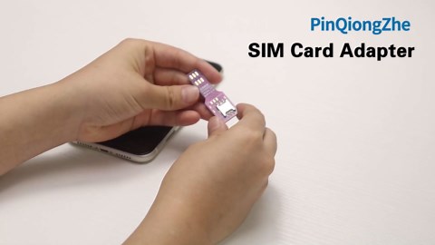 for Apple and Android Phones Quick SIM Card Replacement or Activation External Nano SIM Card Slot for Cell Phones SIM Card Converter Adapter