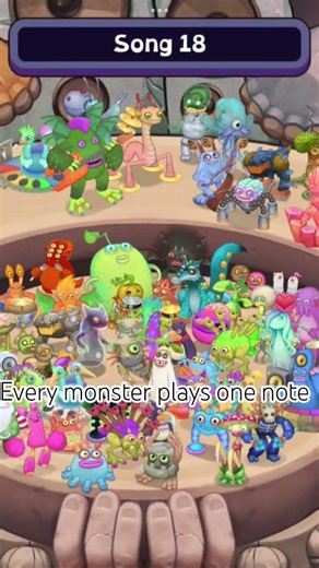 An msmc song I made where every monster plays one note